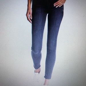 Paige Hoxton Ankle Jeans, Gray Washed, size 27